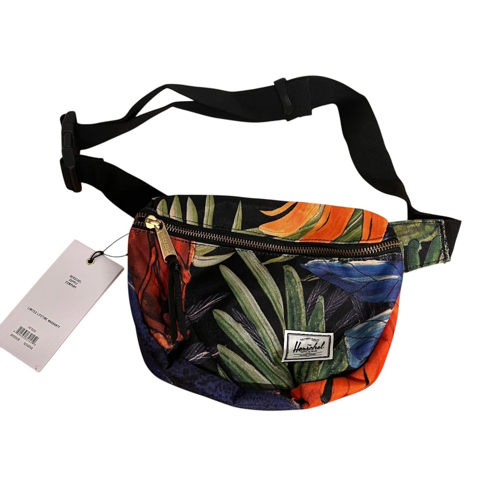 Herschel Supply Co Fifteen Hip Pack Women OS Watercolor Floral Fanny Pack NWT